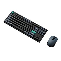 Keychron B33 80% TKL Wireless Keyboard and Mouse Combo – Black/Green
