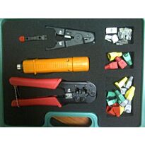 UniQue Network Tool Kit Telephone plier 8P8C Modular plug Impact tool Blade Stripper for coaxial cable