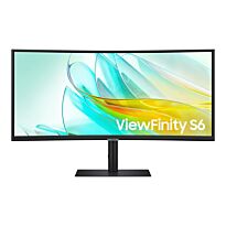 Samsung ViewFinity S6 S65UC 34-inch 3440 x 1440p UWQHD 21:9 100Hz 5ms LED VA Curved Monitor