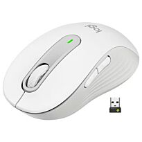 Logitech Signature M650 Off-White Wireless and Bluetooth Mouse