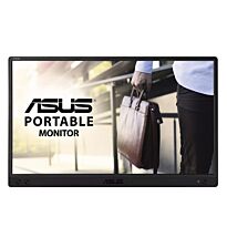 ASUS ZenScreen MB166C Portable USB Monitor- 15.6 inch - Full HD - IPS - USB Type-C - Flicker Free - Blue Light Filter - Anti-glare surface