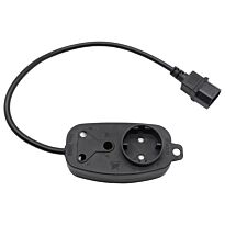 Multi Plug 1x16A 1x5A 0.5m IEC Cord Black