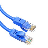 UGREEN Cat6 UTP Flat Ethernet Blue Cable - 1 Metre