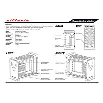 Vittria Mini-ITX Black Case