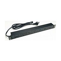 RSA 10 way 16A 19' rack mount ZA plug