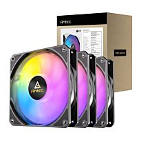 Antec P12 ARGB 120 PWM Case Fan 3 Pack - Black