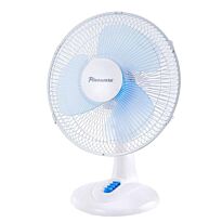 Pineware 30cm White Plastic Desktop Fan