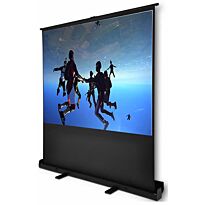 Scena Pull Up Projector Screen 54 inches - 1.2m X .0.68m Wide Screen 16:9 format Matte White Screen Surface