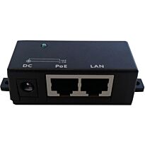 Single Port Fast Ethernet Passive PoE Injector