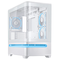 ASUS Prime AP202 ARGB mATX White Chassis