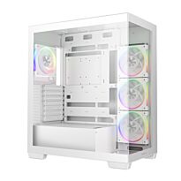 DeepCool CG580 4F V2 ARGB ATX Gaming Chassis – White