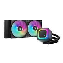 DeepCool LE240 V2 240mm ARGB AIO CPU Liquid Cooler - Black