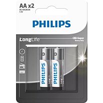 Philips Family Pack AA Longlife Batteries