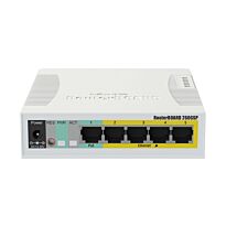 MikroTik SwOS Switch 5 Port Gigabit PoE 1SFP | RB260GSP