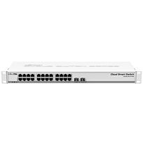 MikroTik SwOS Cloud Smart Switch 24 Port Gigabit 2SFP+ | CSS326-24G-2S+RM