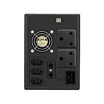 RCT 2400VAS LINE-INTERACTIVE UPS (1440W; LED Indicators; 1 x USB Comm PORT; 2x SA WALL; 3 x New SA SOCKET )