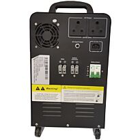 RCT MegaPower 1kVA 1000W pure sinewave Inverter trolley with 1x 100Ah batteries