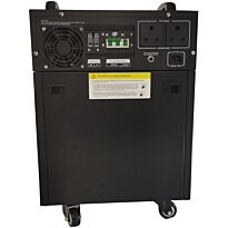 RCT MegaPower 2kVA 2000W pure sinewave Inverter trolley with 2x 100Ah batteries