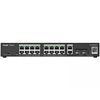 Reyee 18 Port Gigabit with 16 PoE 250W 2SFP Smart Managed Switch | RG-ES220GS-P