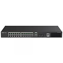 Reyee 26 Port Gigabit with 24 PoE 370W 2SFP Smart Managed Switch | RG-ES228GS-P
