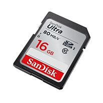 SanDisk Ultra Memory Card 16GB SDHC Class 10 UHS-I