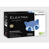 Elektra Hot Water Bottle Blue Raccon