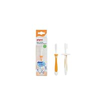 Pigeon Baby Training Toothbrush Lesson 2 - Orange