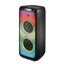 Sansui Bluetooth True Wireless Dual 10" Party Speaker - Black