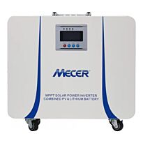 Mecer 1.5kW Portable Lithium 26v 100Ah Pure Sine Wave Inverter with 840W MPPT