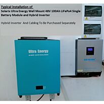 Solarix Ultra Energy Wall Mount 48V 100Ah LiFePo4 Single