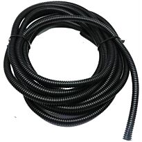 Solarix Flexible Conduit 10mm Diameter PVC Black