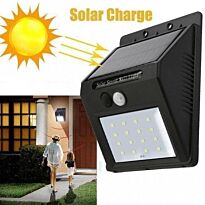 Solarix Solar 20 LED Wall Light and Night Sensor