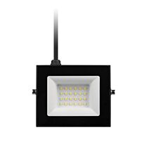 Switched Classic 20W LED Flood Light Black