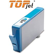 TopJet Generic Replacement Ink Cartridge for HP 655XL Cyan