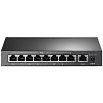 TP-Link 9-port 10/100 Mbps Desktop Switch with 8 Port PoE+
