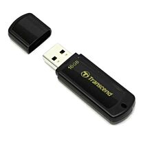 Transcend JetFlash 350 16GB USB 2.0 Piano Black