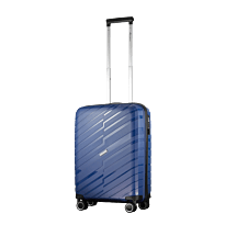 Travelwize Java PP 4-Wheel Spinner 55cm Luggage Azure