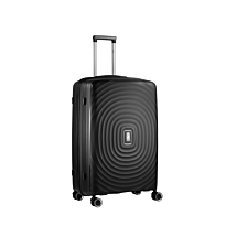 Travelwize Ripple PP 4-Wheel Spinner 55cm Luggage Black