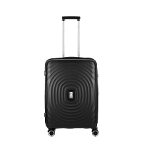 Travelwize Ripple PP 4-Wheel Spinner 65cm Luggage Black