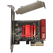 PCIE3.0-1X TO 6 SATA3 Expansion