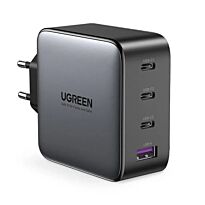UGREEN 4 Port GAN 100w PD Wall Charger Black
