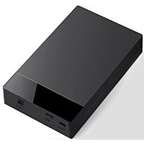 UniQue 2 In 1 3.5 Inch USB SATA External Hard Drive Enclosure Case