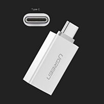Ugreen US173 USB-A to USB Type-C Adapter - White