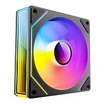 Antec VISION PWM 120mm ARGB Infinity Mirror Case Fan 3 Pack Black