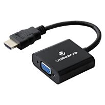 Volkano Annex series HDMI Male to VGA female converter 10cm cable with Sound