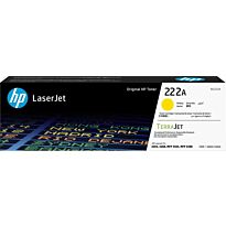 HP 222A Yellow Toner Cartridge 1200 Pages Original W2222A Single-pack