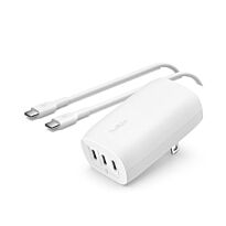 Belkin 3-in-1 67W Type-C Wall Charger with Type-C Male to Male Cable 2m