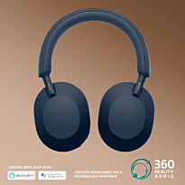 Sony WH1000XM5 (Blue) Noise Cancelling BT Headphones