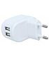 Manhattan PopCharge Home - Europlug C5 USB Wall Charger with Two Ports