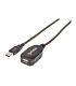 Manhattan Hi-Speed USB 2.0 Active Extension Cable - USB A Male to A Female Daisy-Chainable 15 m (50 ft)